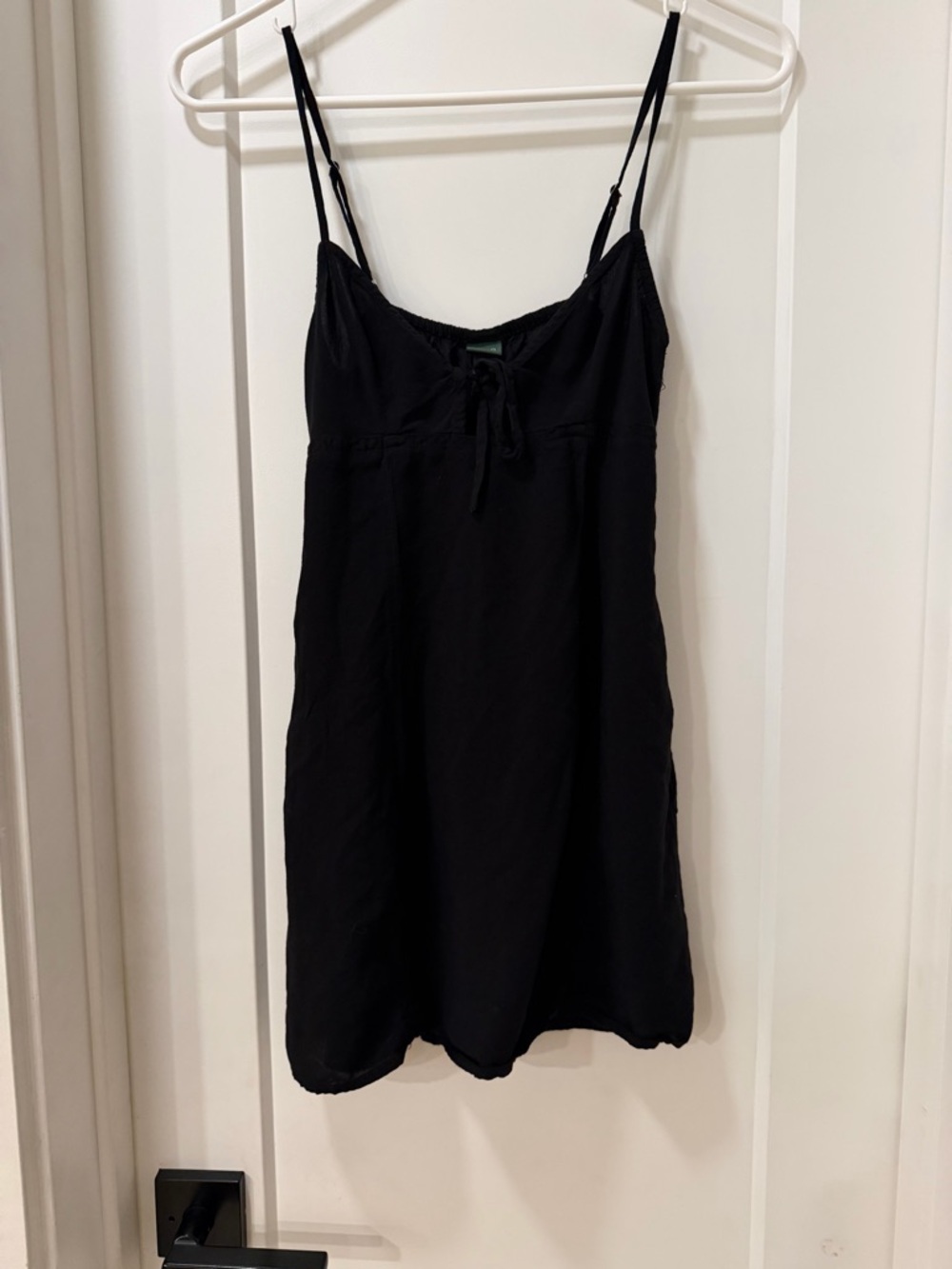 Wild Fable Key Hole Black Spaghetti Strap Slip Dress